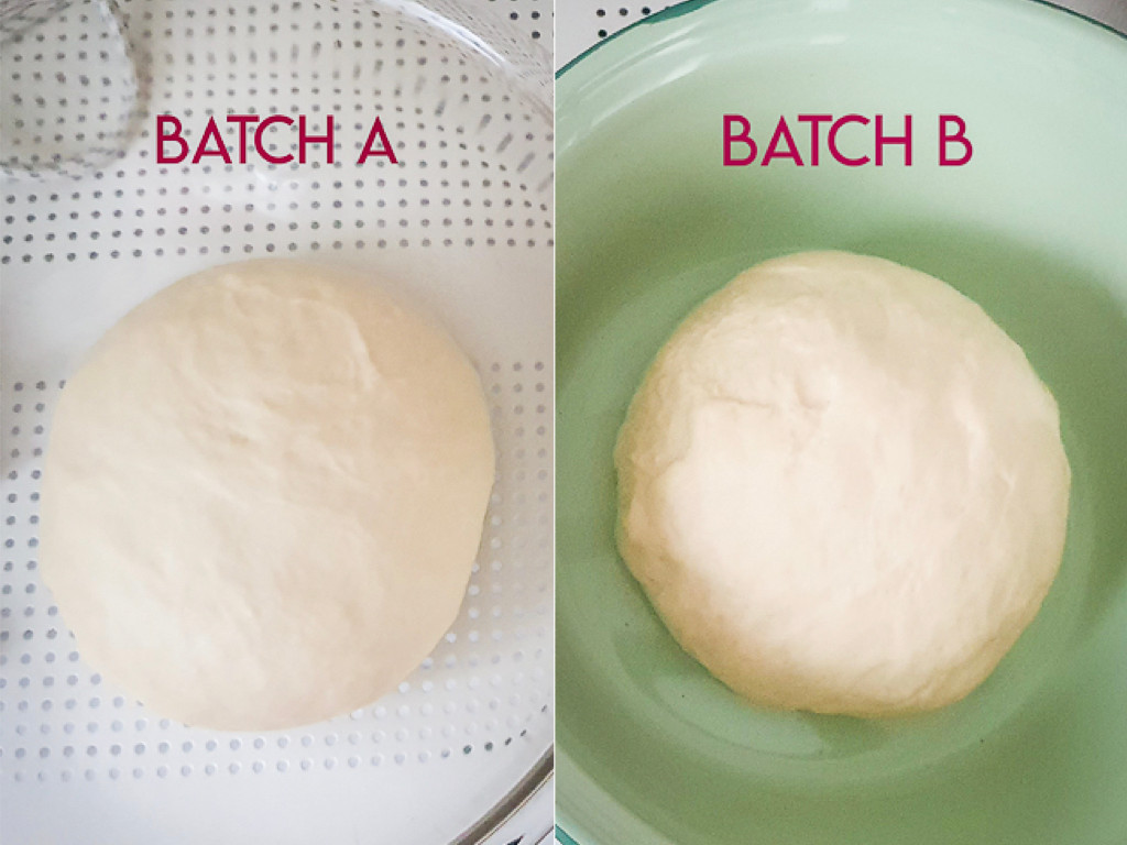 Two batches of char siu bao